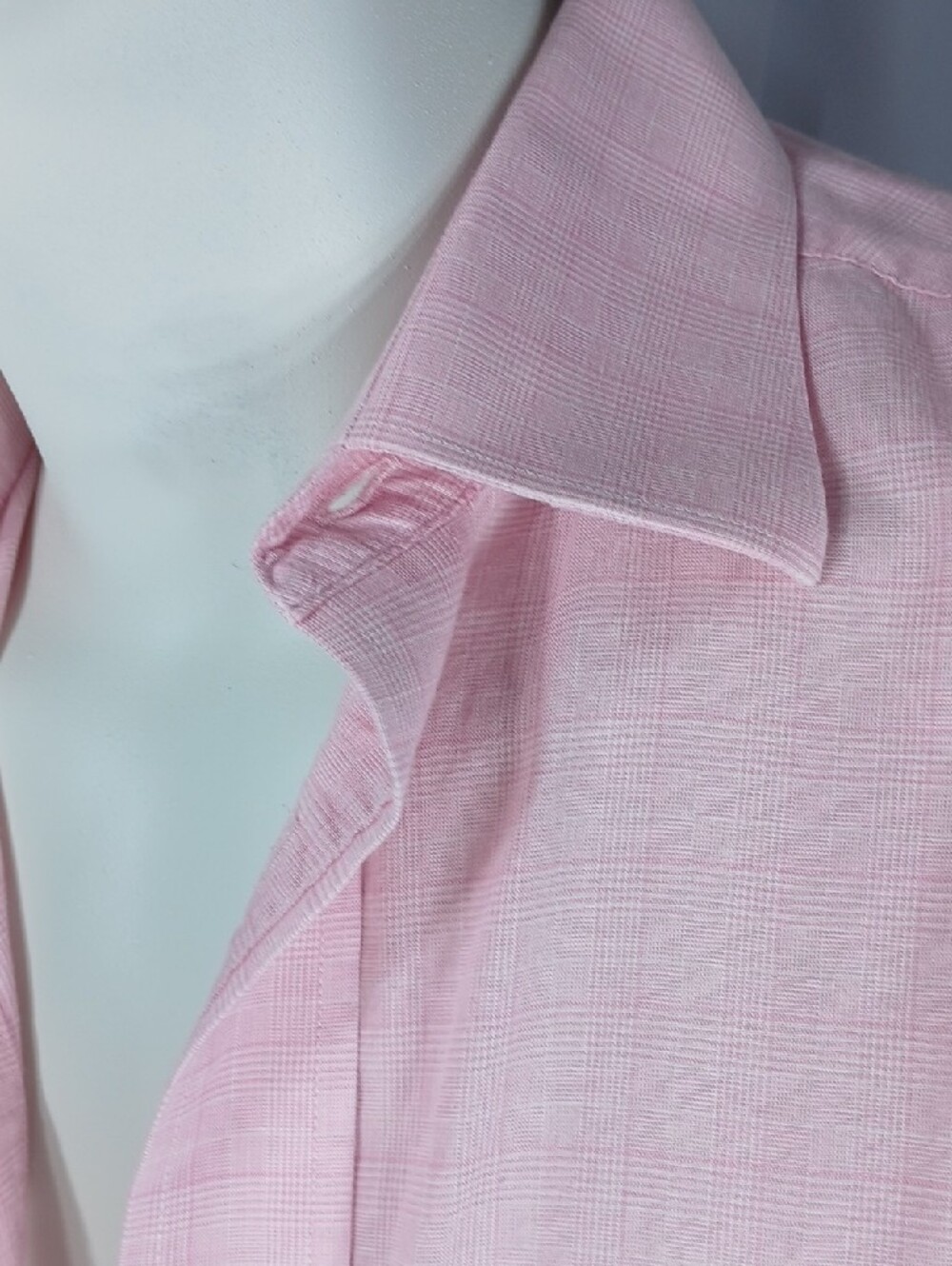 Daniel Cremieux Pink Textured Button-Up Shirt